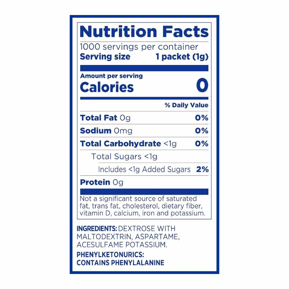 Equal - Zero Calorie Sweetener - 115 Count - 12 Pack