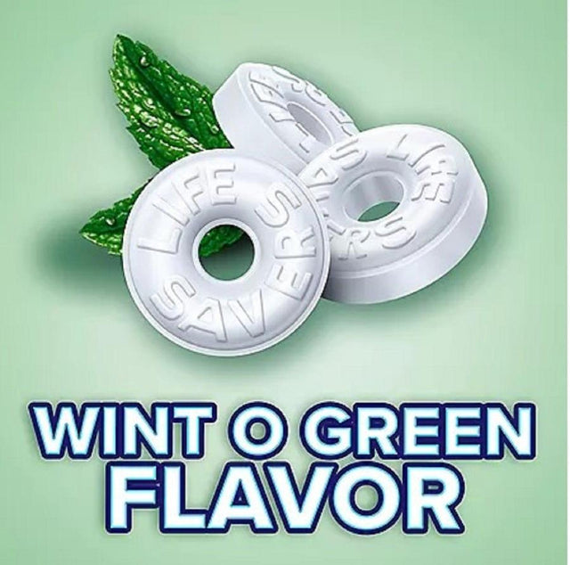 Life Savers Wint-O-Green Breath Mints Bulk Hard Candy, Party Size (53.95 oz.)