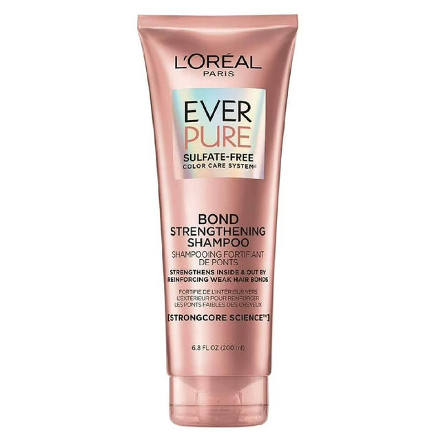 L'Oreal Paris EverPure Sulfate Free Bond Repair Color Care Shampoo 6.8 fl oz - 6 Pack