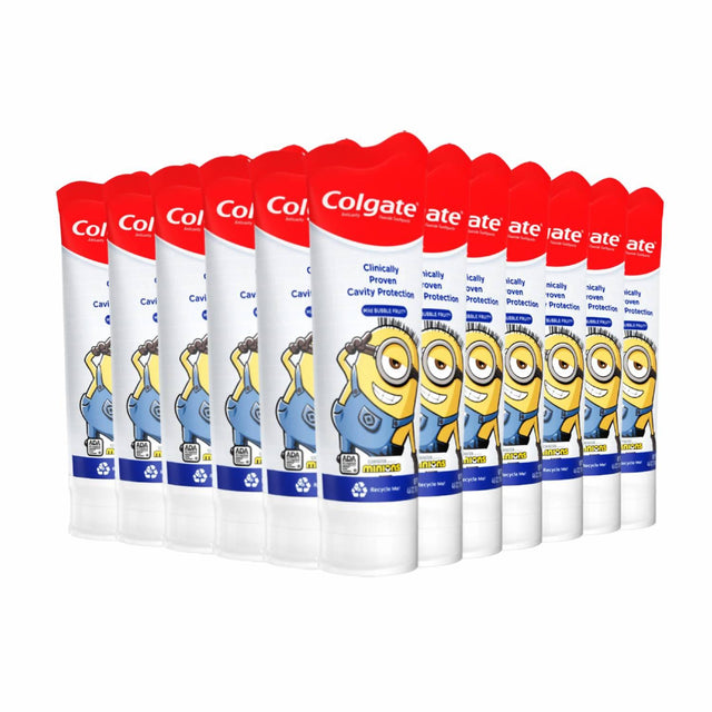 Colgate Colgate Kids Toothpaste with Anticavity Fluoride Minions   4.6 Oz  - 12 pack