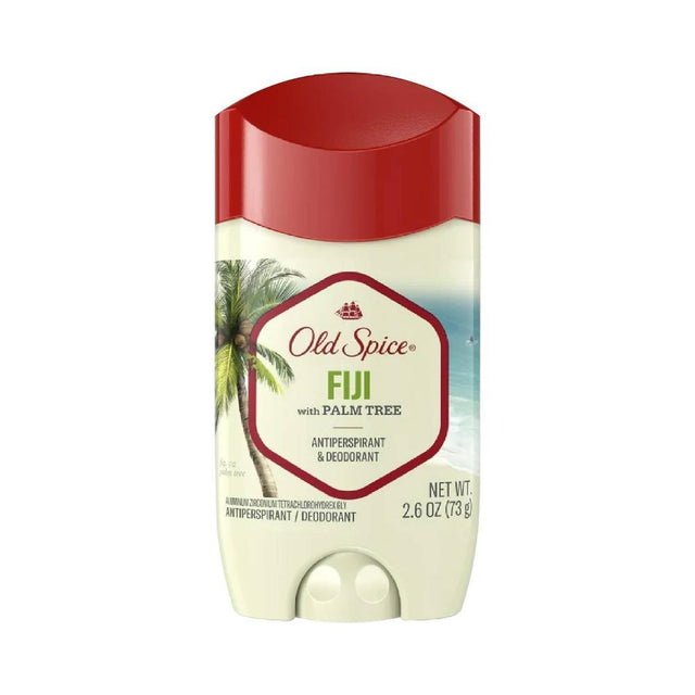 Old Spice Men's Fiji with Palm Tree Antiperspirant & Deodorant 2.6 oz -12 pack