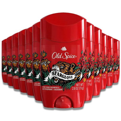 Old Spice Bearglove Anti-Perspirant & Deodorant - 2.6 oz - 12 Pack Contarmarket