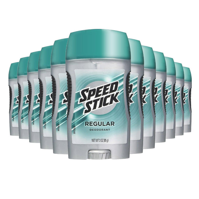 Speed Stick  Antiperspirant Deodorant, Regular  3.0 oz - 12 Pack