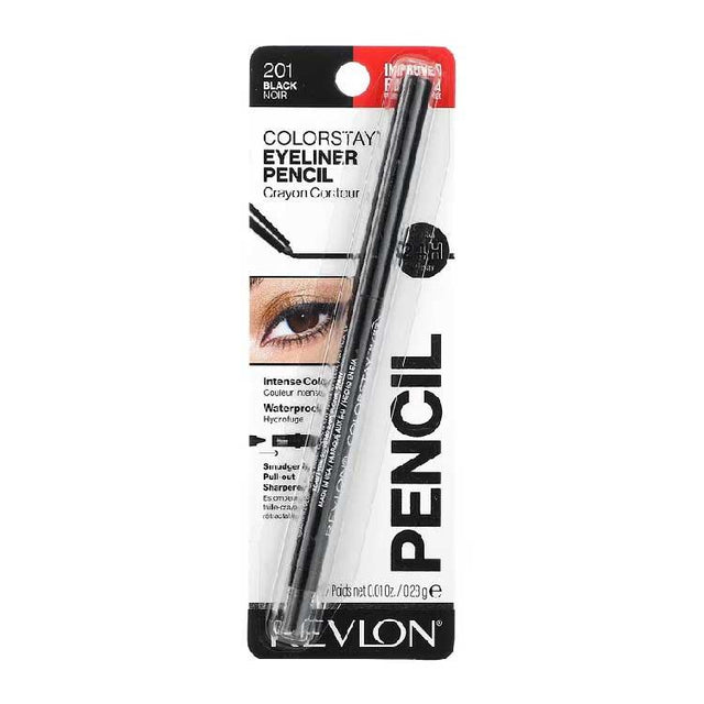 Revlon - Color Stay Eyeliner Pencil, Black [201] - 0.01 Oz - 36 Pack