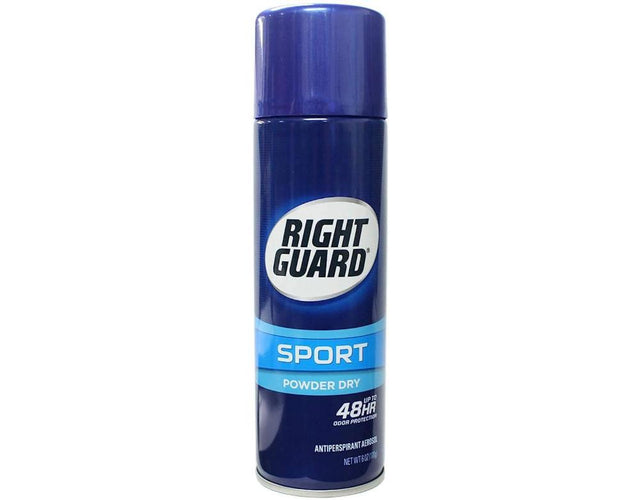 Right Guard Spray Sport Powder Dry Antiperspirant, 6 oz - 12 Pack