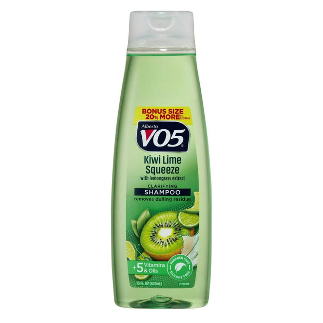 VO5 Kiwi Lime Squeeze Clarifying Shampoo - 15oz - 6 Pack