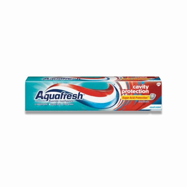 Aquafresh - Cavity Protection Fluoride Toothpaste, Cool Mint - 5.6 Oz - 12 Pack