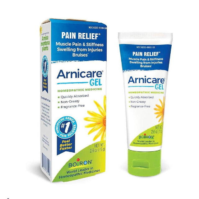 Arnicare - Pain Relief, Muscle Pain & Stiffness, Gel - 2.5 Oz - 5 Pack