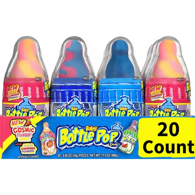 Baby Bottle Pop-  Variety Pack Candy - 0.85 Oz - 20 Ct