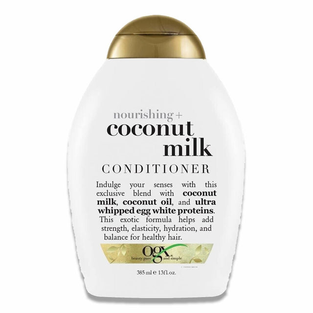 OGX Nourishing + Coconut Milk Conditioner 13 Oz Each - 4 Pack