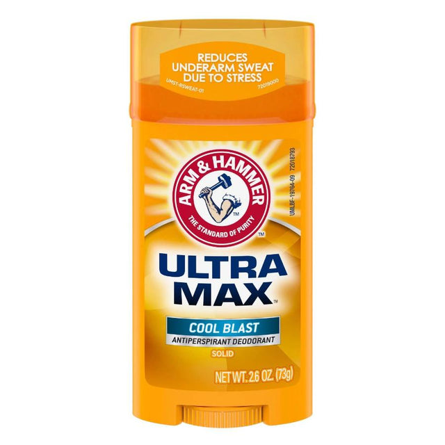 Arm & Hammer  Deodorant UltraMax Solid Cool Blast, 2.6 oz - 12 Pack