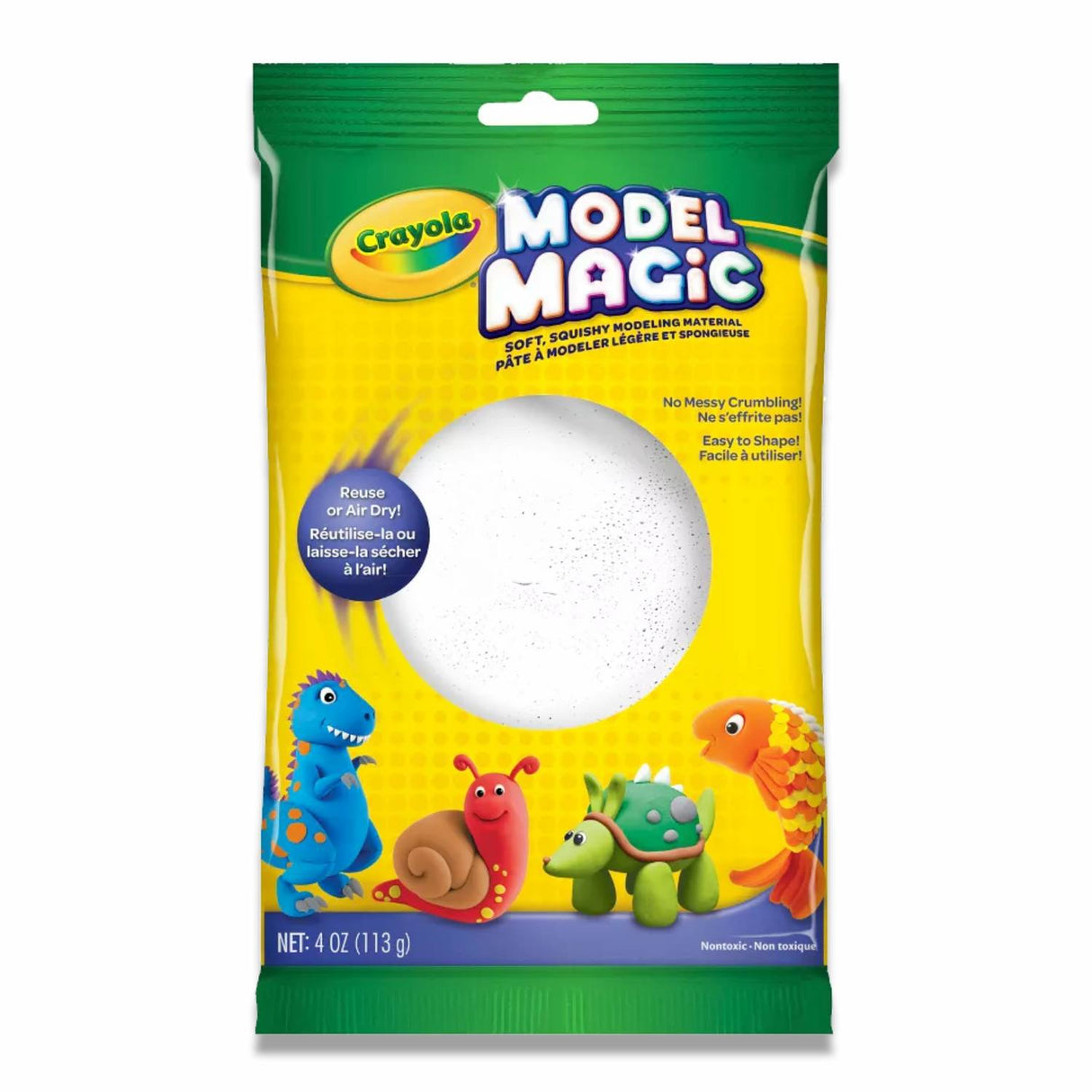 Crayola - Model Magic, White - 4 Oz - 12 Pack