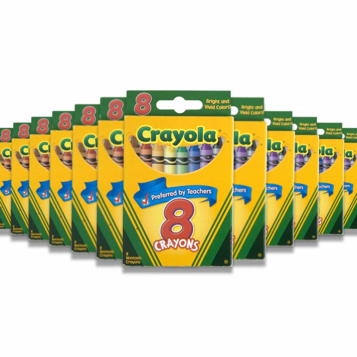 Crayola - Classic Color Nontoxic Crayons Assorted - 8 Ct - 48 Pack