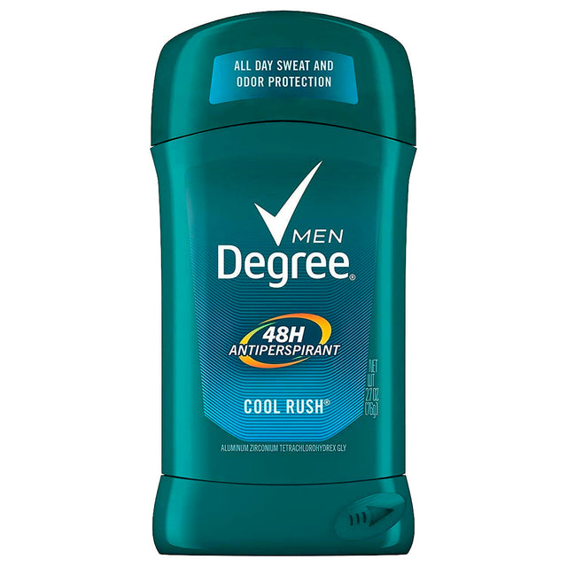 Degree Men Anti-Perspirant, Cool Rush Bulk - 2.7 Oz - 12 Pack (6998808821916)