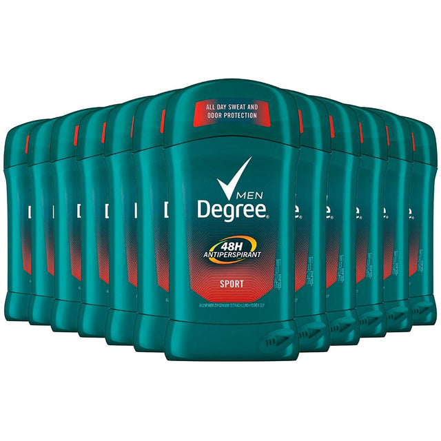 Degree Men Antiperspirant Sport Bulk - 2.7 Oz - 12 Pack (6980299030684)