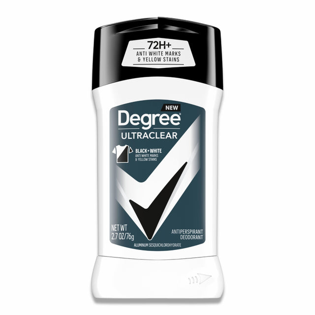 Degree - Men Deodorant Ultraclear, Black + White Bulk - 2.7 Oz - 12 Pack