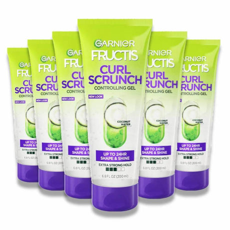 Garnier Fructis Style Curl Scrunch Gel 8 Oz 6 Pack Contarmarket