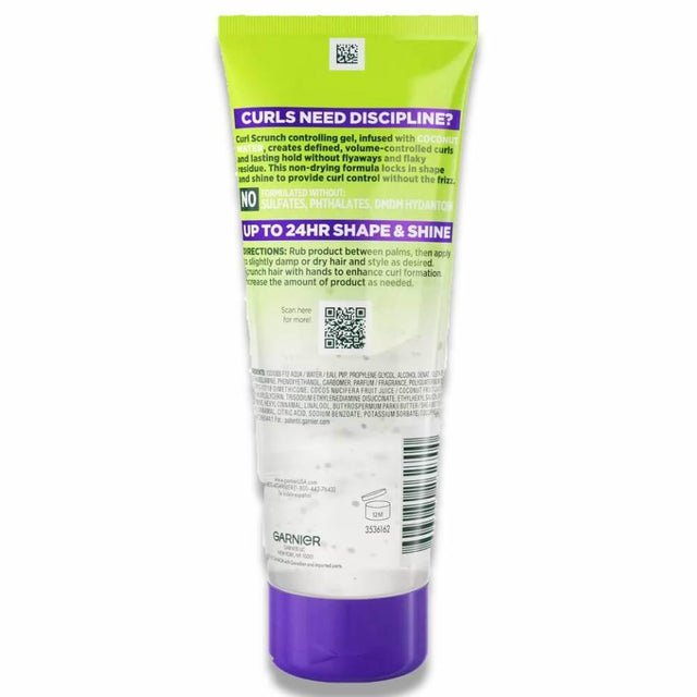 Garnier Fructis Style Curl Scrunch Gel 8 Oz 6 Pack Contarmarket