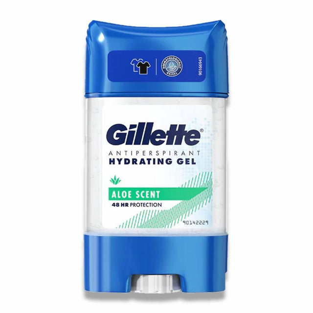 Gillette - Aloe Scent 48H Protection Anti Perspirant Hydrating Gel - 70ml - 6 Pack