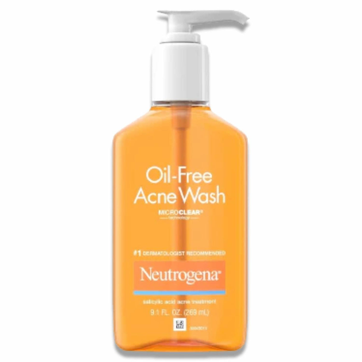 Neutrogena - Oil-Free Acne Wash - 9.10 Oz - 12 Pack