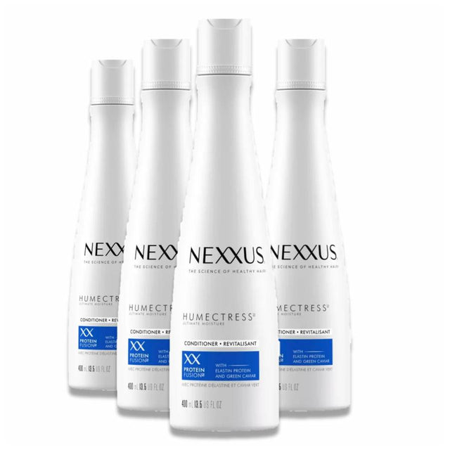 Nexxus Humectress Conditioner For Dry Hair Ultimate Moisture With Caviar & Protein Complex 13.5 Oz - 4 Pack