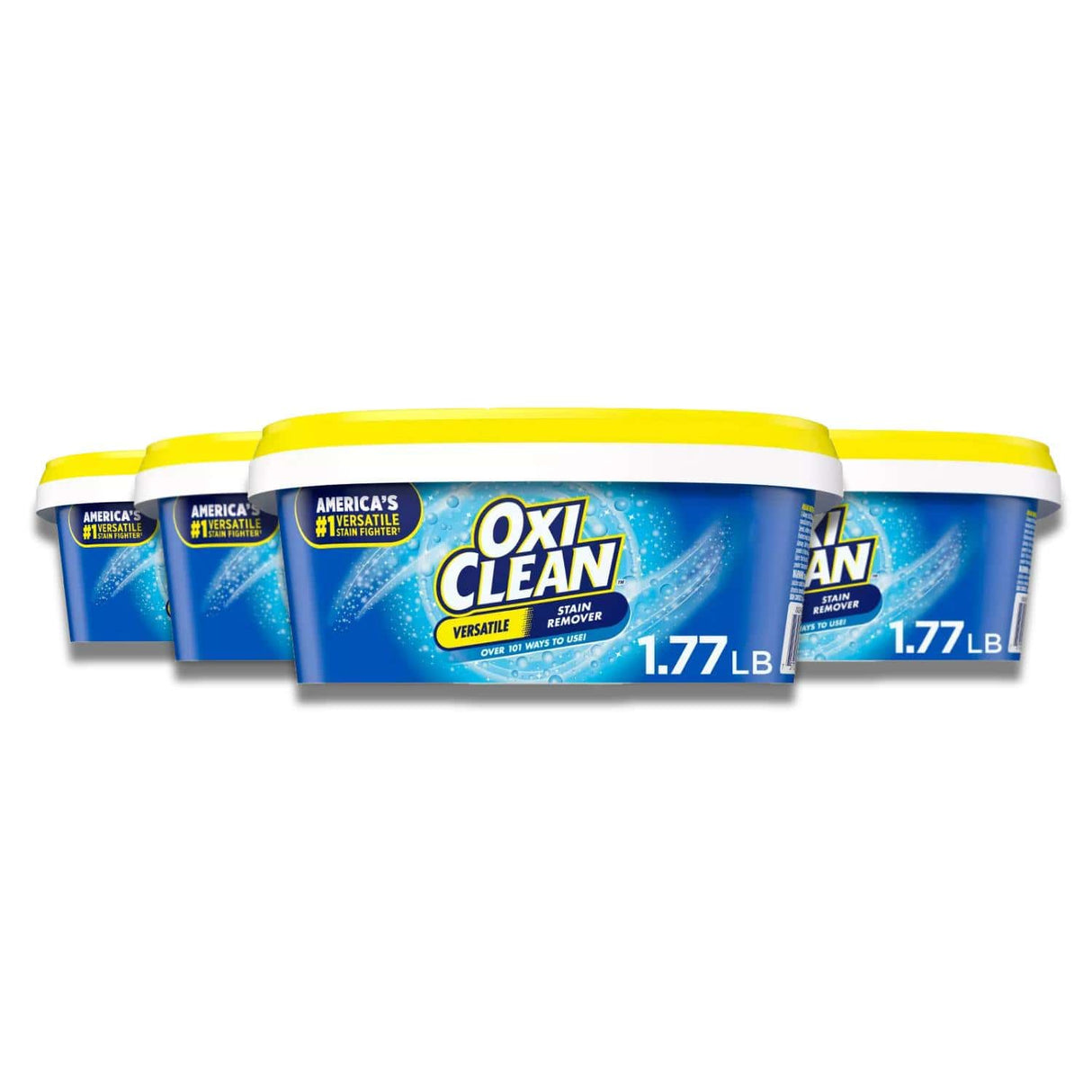 OxiClean - Versatile Stain Remover Powder - 1.77 lb - 4 Pack