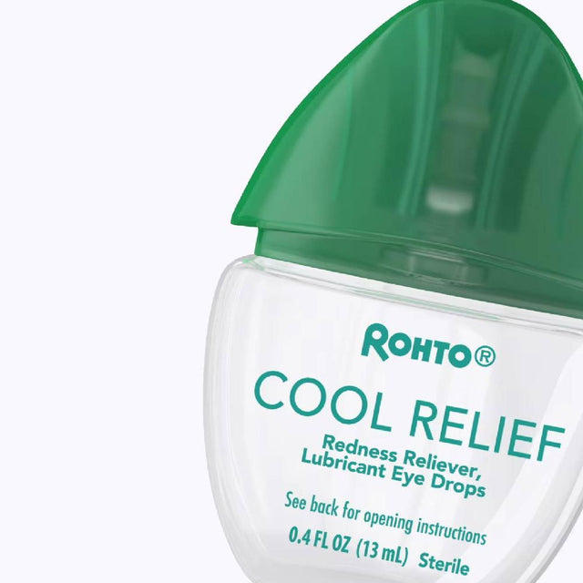 Rohto Cool Eye Drops 0.40 oz - 24 Pack - Travel Size