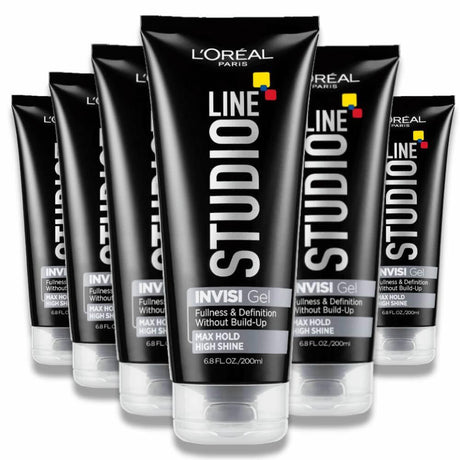 L'Oreal Studio Line Fullness and Definition Gel - 6.8 Oz - 6 Pack Contarmarket