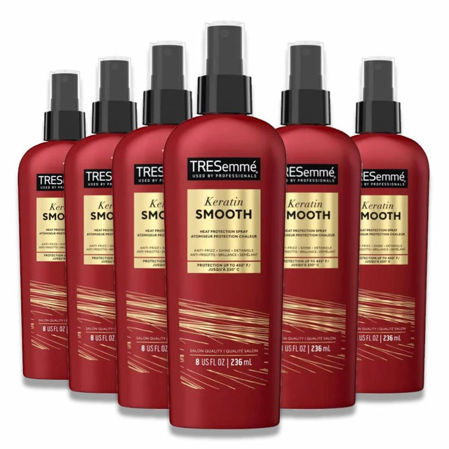 TRESemme Keratin Smooth Heat Defense Spray - 8 Oz - 6 Pack