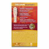 Trojan - Ultra Ribbed Ecstasy Lubricated Condoms - 10 Count -  12 Pack