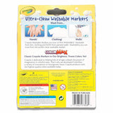 Crayola - Washable Broad Line Markers, Classic Colors - 8 Ct - 24 Pack