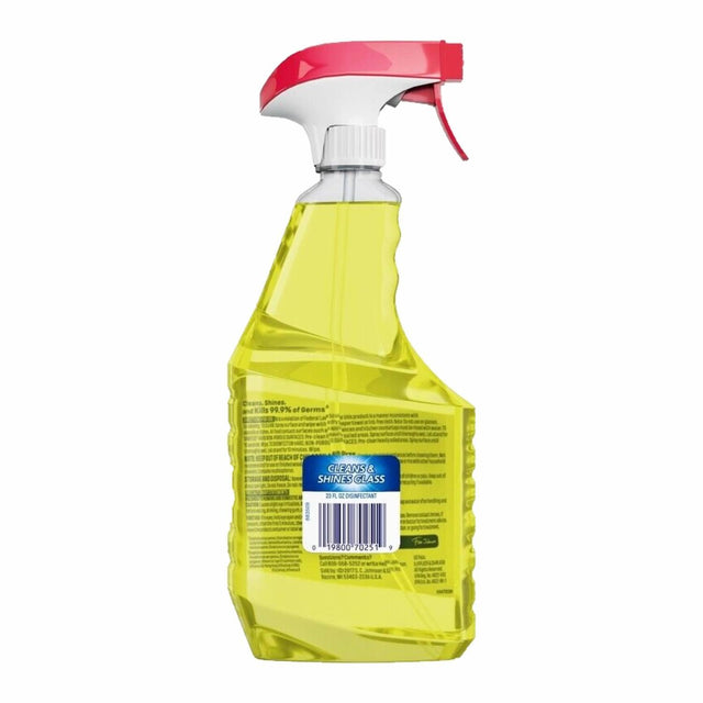 Windex - Disinfectant Cleaner Multi-Surface Citrus Fresh Spray Bottle - 23 Oz - 8 Pack