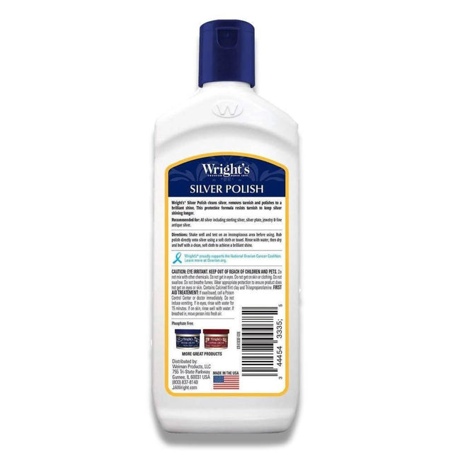 Wright's Silver Cleaner and Polish Ammonia-Free 7 Oz 2 Pack Contarmarket